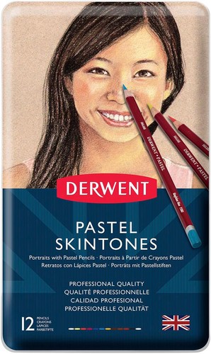Derwent pastel portrait - derwent,