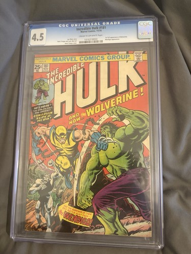 Hulk 181 cgc 1st - 181,