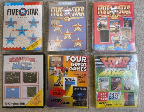 Acorn electron games - 30+,