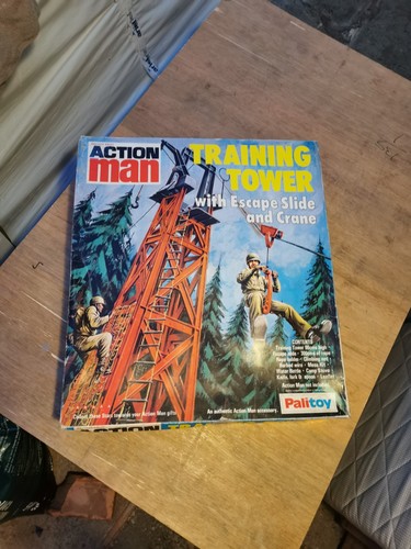 Action man training tower - action,