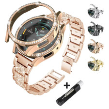 Diamond metal strap case for - metal, +