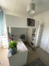 IKEA SMÅSTAD  Loft bed, white