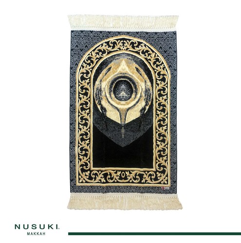 Black stone prayer mat thick - mat,
