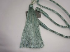 Rope Twist Tassel Crystal Bead