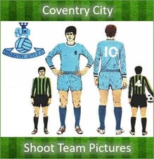 Shoot Football Magazine Team / Squad Pictures Coventry City - Various Seasons