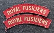 WW2 Royal Fusiliers Printed