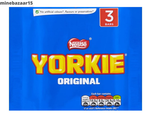 Yorkie milk chocolate - yorkie,