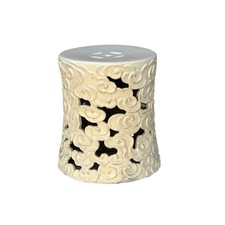 Off White Cream Swirl Cloud