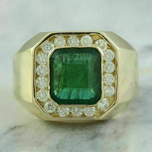 Emerald cut - emerald, 3.50