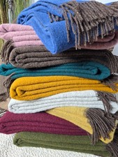 Wool blanket 100% virgin wool