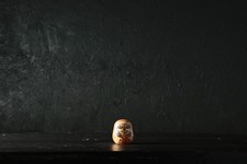 Japanese Wooden Doll Vintage