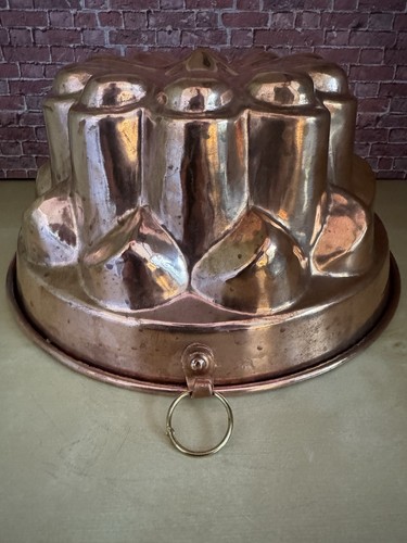 Antique french copper - antique, 9”french