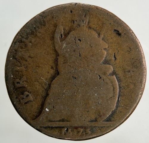 1675 charles 2nd farthing - ii,