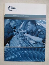 Original MTU AeroEngines engines brochure sales brochure Eurofighter EJ200