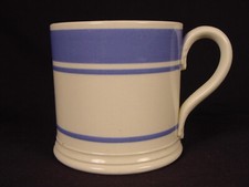 RARE 1800s BLUE BAND MOCHAWARE
