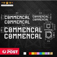 Commencal Vinyl Decals