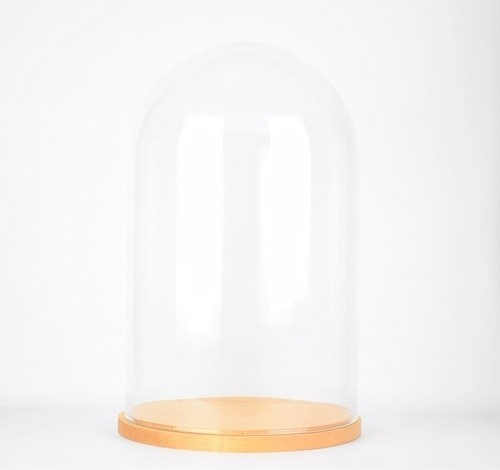 Large glass dome handmade - glass,