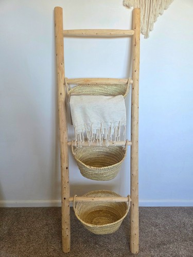 Decorative storage ladder - , with