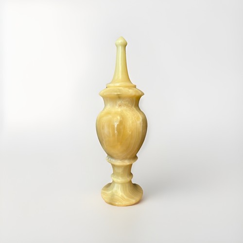 Vintage onyx marble - marble, urn