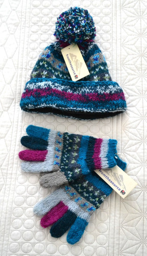 Nordic bobble hat - bobble,