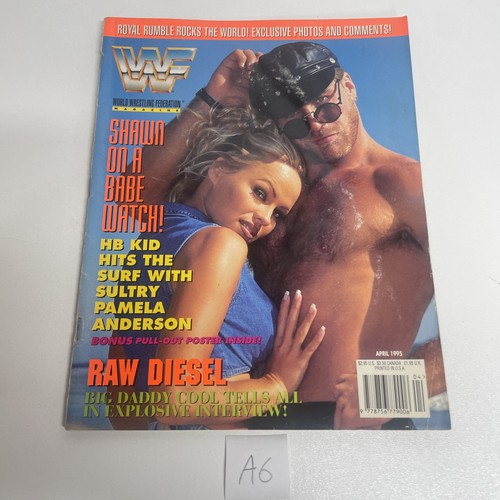 Wwf wwe magazine april - magazine, 1995