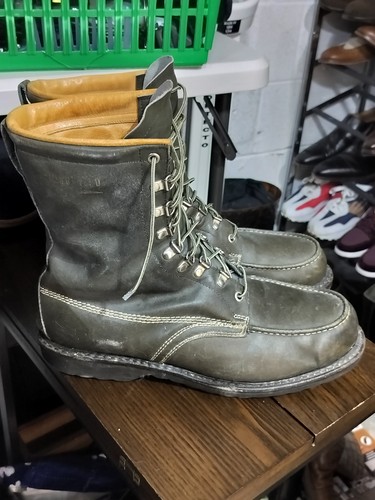 Vintage moc toe boots - moc-toe,