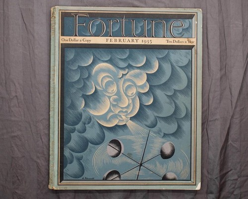 Vintage february 1935 - 1935, fortune