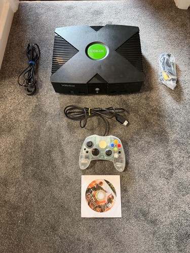 Original xbox console bundle - xbox,