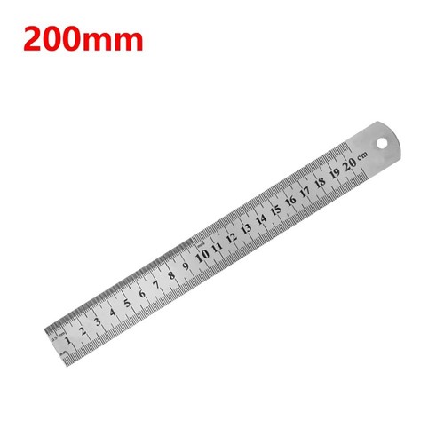 Stainless steel ruler metal - steel,