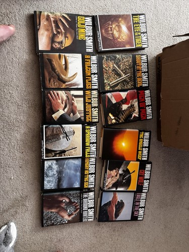 Wilbur smith book bundle set - book,