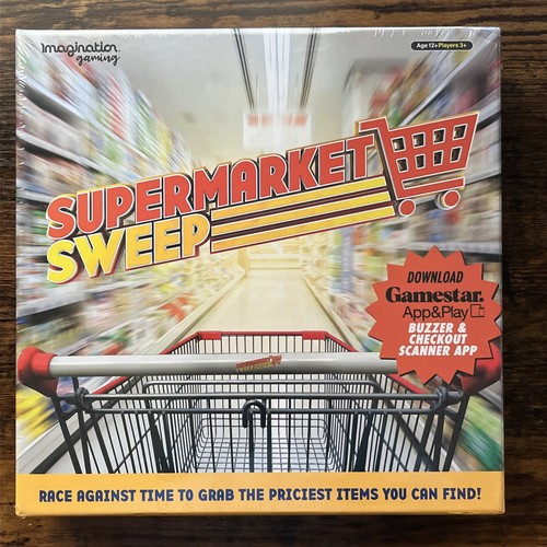 Supermarket sweep board game - supermarket,