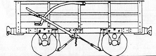 Festiniog slate wagon - slate, (oo9