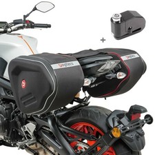 Set Saddlebags + Alarm for Aprilia RSV Mille RF1-BSS