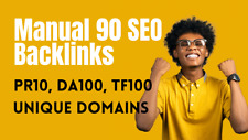 Manual 90 SEO Backlinks On