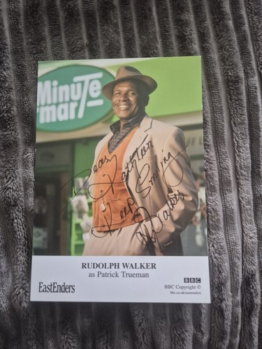 Eastenders signed photo - eastenders,