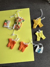 ? Vintage 1970s Matchbox Beanie  Doll Clothing Bundle x7 Items - VGC 