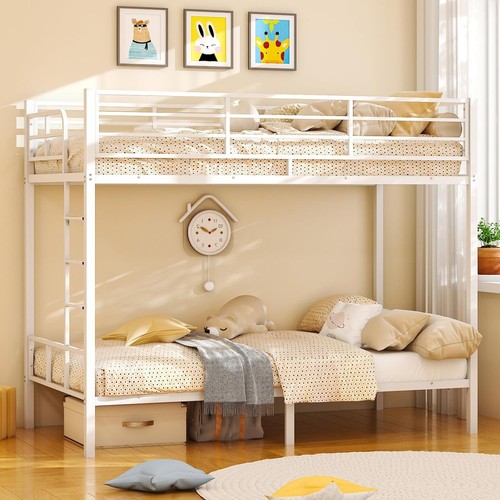 Metal bunk bed - bunk, single