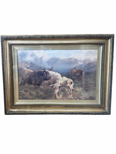 19th century highland cattle - 19th,
