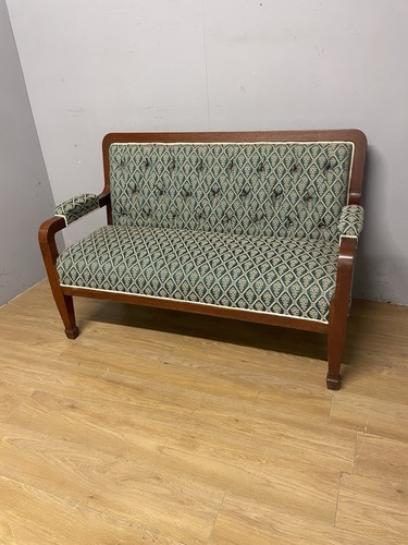 Late c19th mahogany framed - c19th,