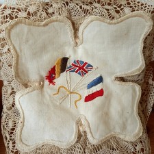 WW1 Silk Sweetheart Pillow