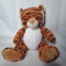 TeddyTastic Tiger Plush Teddy Soft Toy – Brown & White – Stuffed Animal