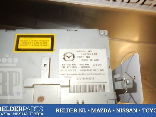 Radio mazda sport - 3, (bk)