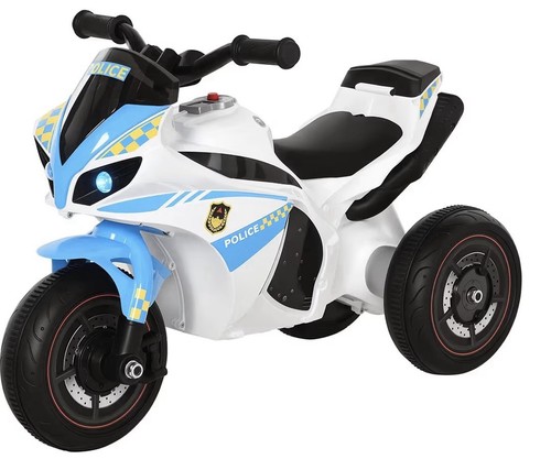 Kids ride police motorcycle - kids, ride-on