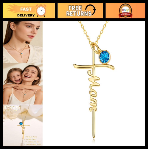 14k gold cross necklace - 14k, for