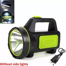 Portable Hand Torch + Lantern Super Bright LED Searchlight USB Rechargeable Lamp