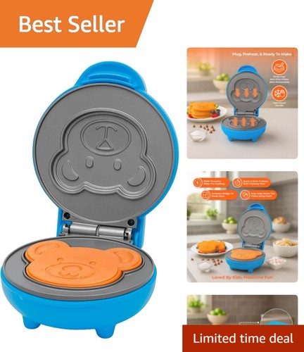 Kid friendly 550w mini waffle - 550w,