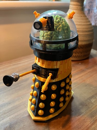 Psyche dalek printed fan - dalek, 3d