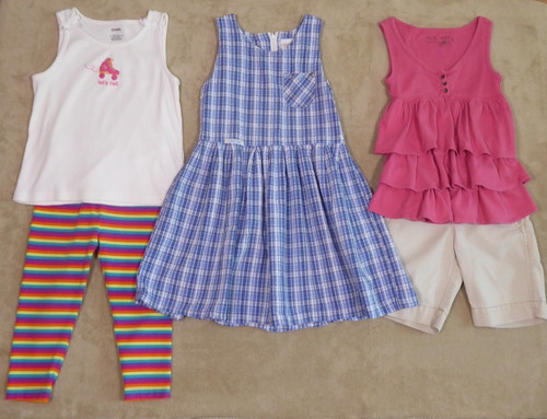 Girl clothes lot size - clothes, 7-