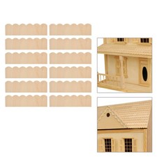 12x 1:12 Dollhouse Wooden