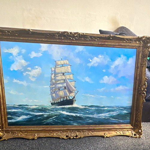 Brown signed 1985 - 1985, oil